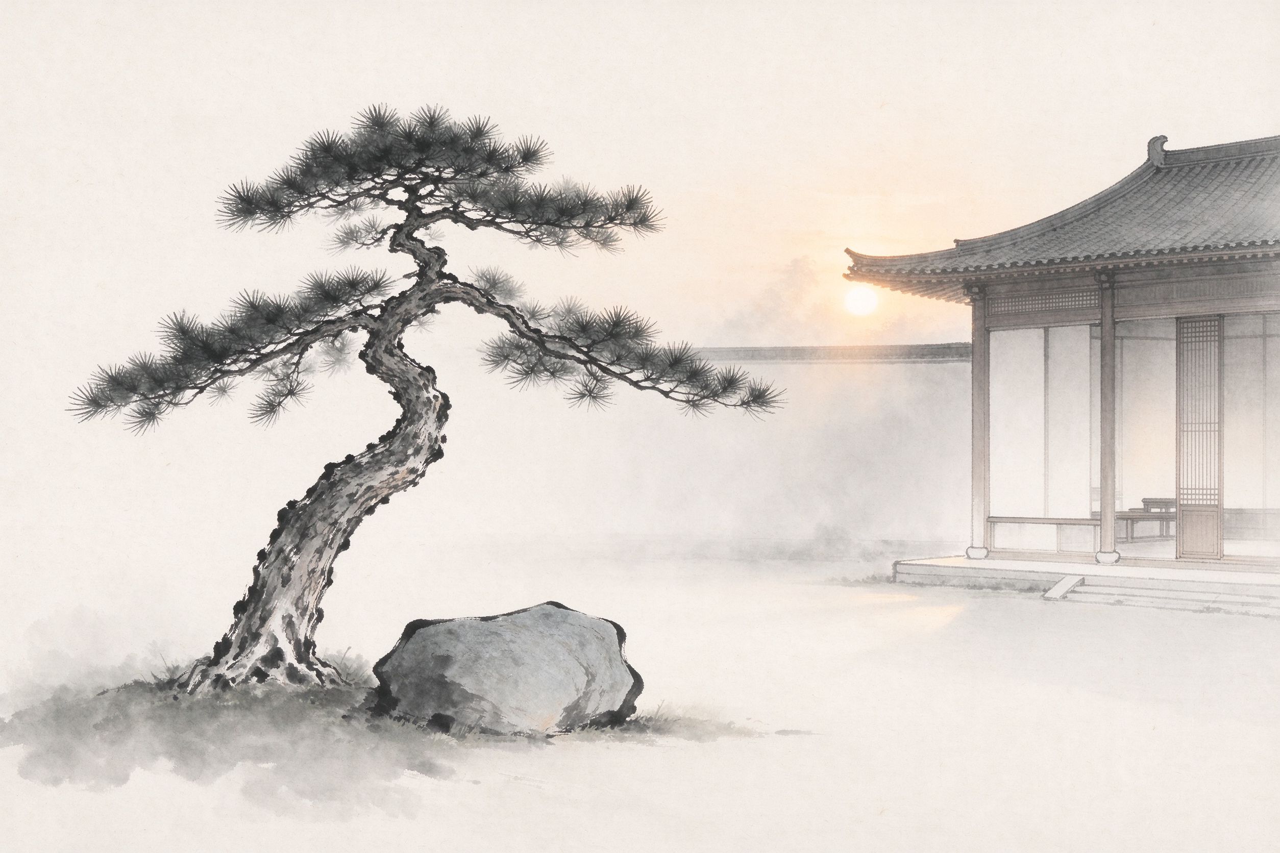 宋式庭院，儒家文人气韵